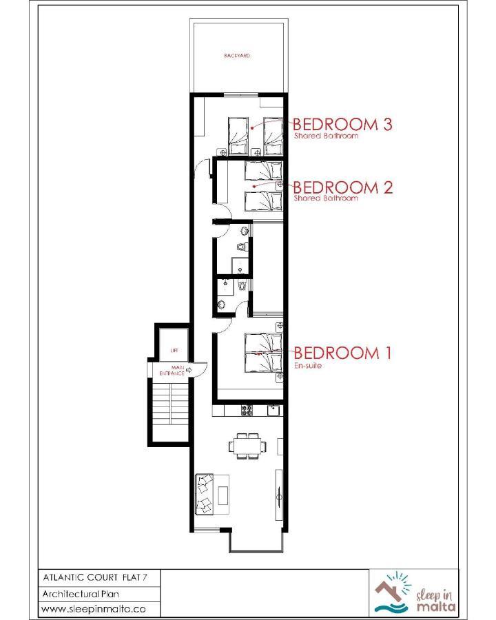 Privatunterkunft F7 2, Private Bedroom Two Single Beds Shared Bathroom In Shared Flat *